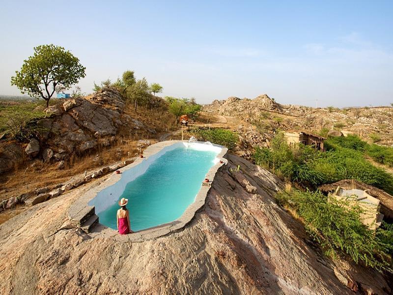 Brij Lakshman Sagar, Pali - Small Luxury Hotels Of The World Rájpur Kültér fotó